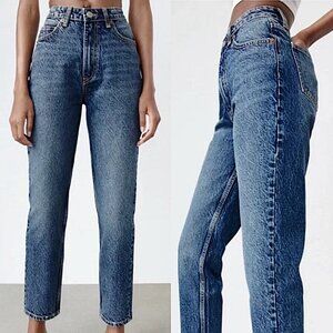 ZARA Vintage High Rise Mom Jeans